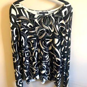 Black and White Sweater